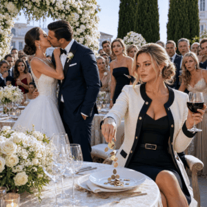 Mi marido creyó que jamás descubriría su boda secreta con mi compañera, pero yo estaba sentada a pocos metros cuando prometió amarla para siempre. Él palideció y dijo: “Esto no es lo que parece”. No discutí; levanté mi teléfono, llamé a una sola persona y me marché. Al día siguiente, su imperio empezó a caer con 40 centavos en el banco y un documento falsificado a punto de salir a la luz.
