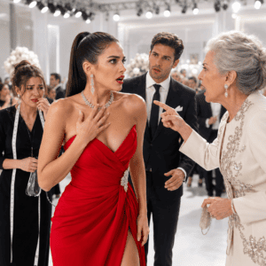 La mujer más poderosa de la moda fingió ser pobre para descubrir si la novia de su hijo lo amaba de verdad; terminó arrodillada entre vidrios rotos, escuchando una amenaza que revelaría hasta dónde podía llegar la ambición dentro de su propia familia.
