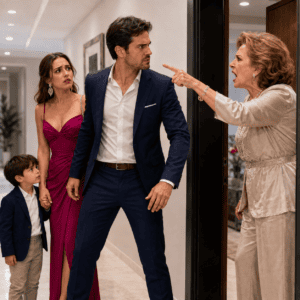 ntht/ Mi propia madre echó de su casa a mi esposa y gritó que jamás aceptaría a su hijo como nieto, convencida de que aquella divorciada endeudada solo quería vivir de mí. No discutí más y decidí alejarme de ella para proteger a mi familia. Ocho años después, mi madre me demandó para que la mantuviera…