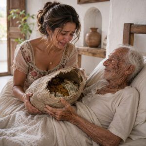La familia de mi esposo insistía en que su anciano padre ya no era responsabilidad de nadie, y mucho menos mía. Pero mientras ellos se mantenían alejados, yo pasé 12 años cuidando a un hombre enfermo al que todos los demás habían abandonado en silencio. Entonces, con su último aliento, puso en mis manos una vieja almohada hecha jirones… y lo que estaba escondido dentro lo cambiaría todo.