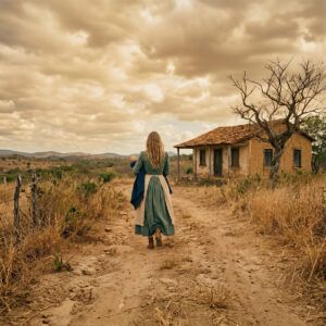 Huyó con su bebé en plena noche… y terminó refugiándose en una casa abandonada a la que nadie se atrevía a acercarse desde hacía 20 años.