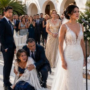 La suegra empujó a sus padres a la piscina frente a 500 invitados y gritó: “A ver si el agua les quita el olor a pobreza”; entonces la novia canceló la boda y reveló el secreto que podía destruir su imperio.