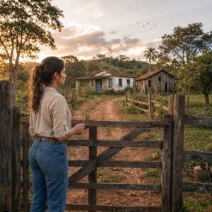 La familia se burló cuando ella heredó la vieja granja abandonada de su abuelo… hasta que vieron lo que logró construir entre las ruinas.